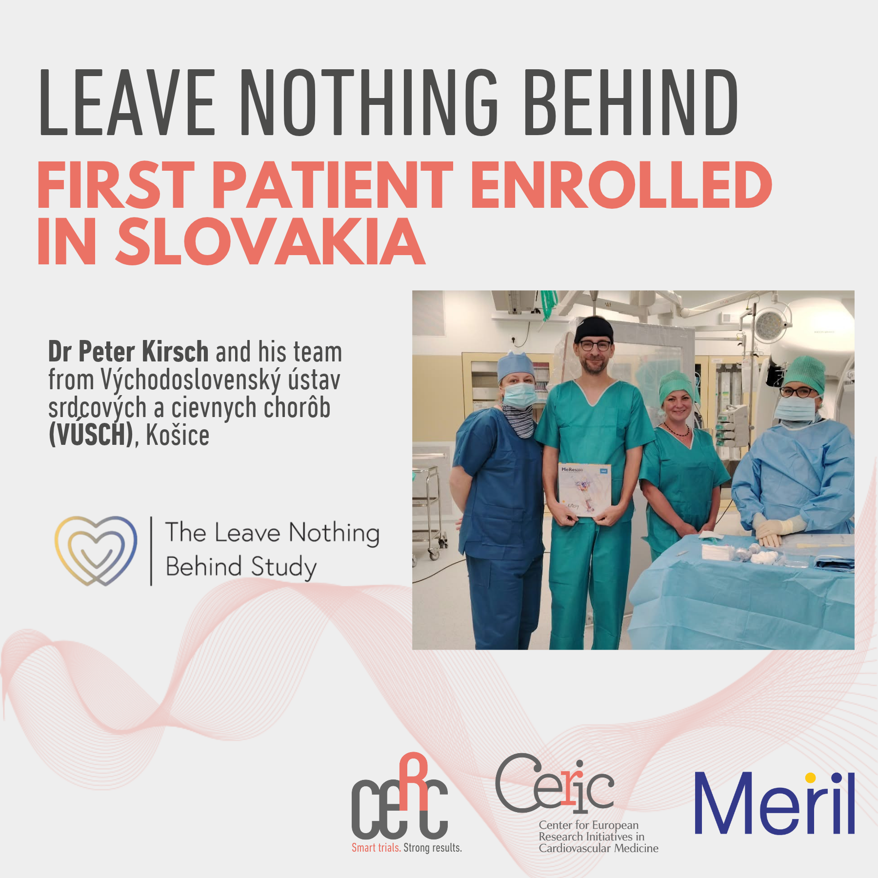 Expanding the Leave Nothing Behind Study across Europe — Slovakia is now Recruiting