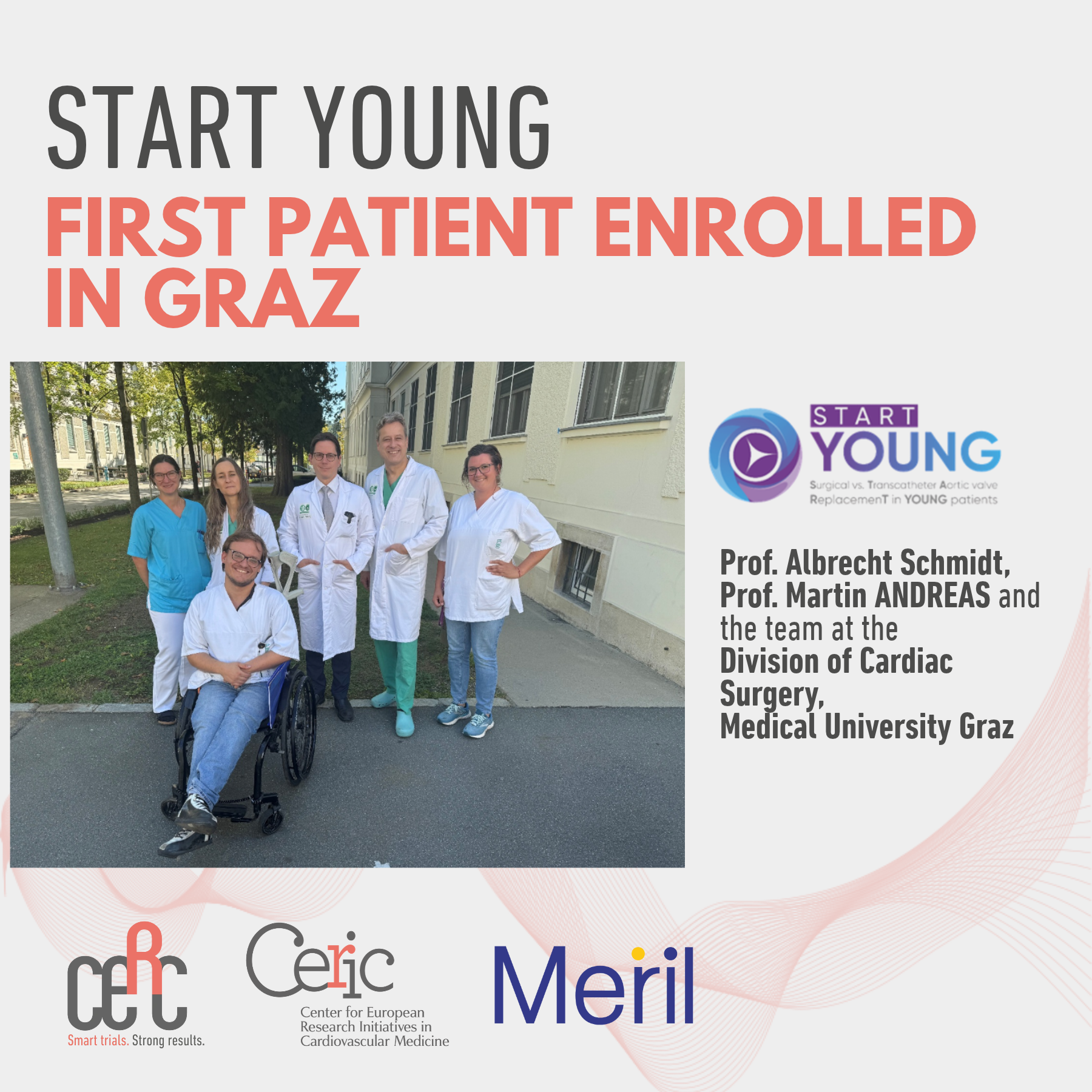 𝗦𝗧𝗔𝗥𝗧 𝗬𝗢𝗨𝗡𝗚 𝗦𝘁𝘂𝗱𝘆 first patient 𝗶𝗻 𝗔𝘂𝘀𝘁𝗿𝗶𝗮