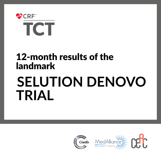 12-month results of the landmark SELUTION DeNovo trial