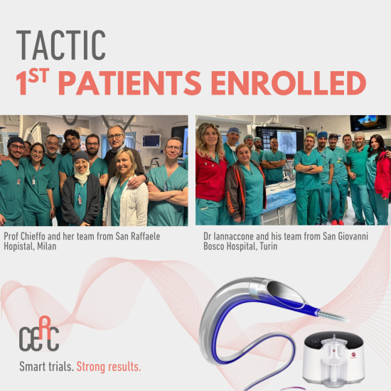 the first two patients in the TACTIC study