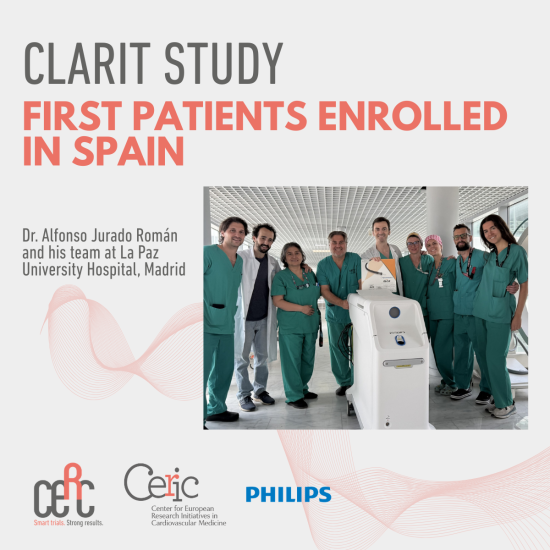Clarit study First patients enrolled in Spain